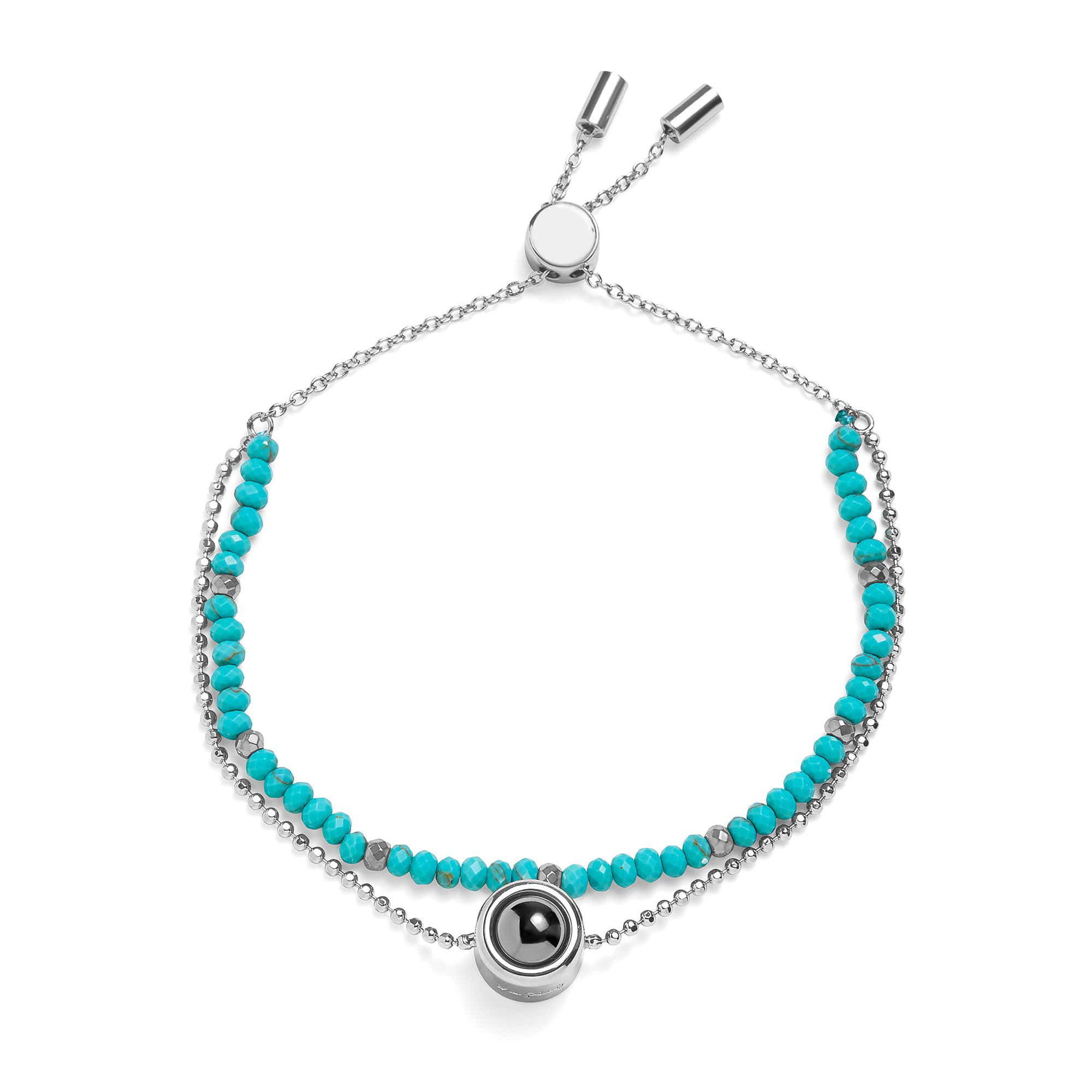 Pulsera de cristal personalizada