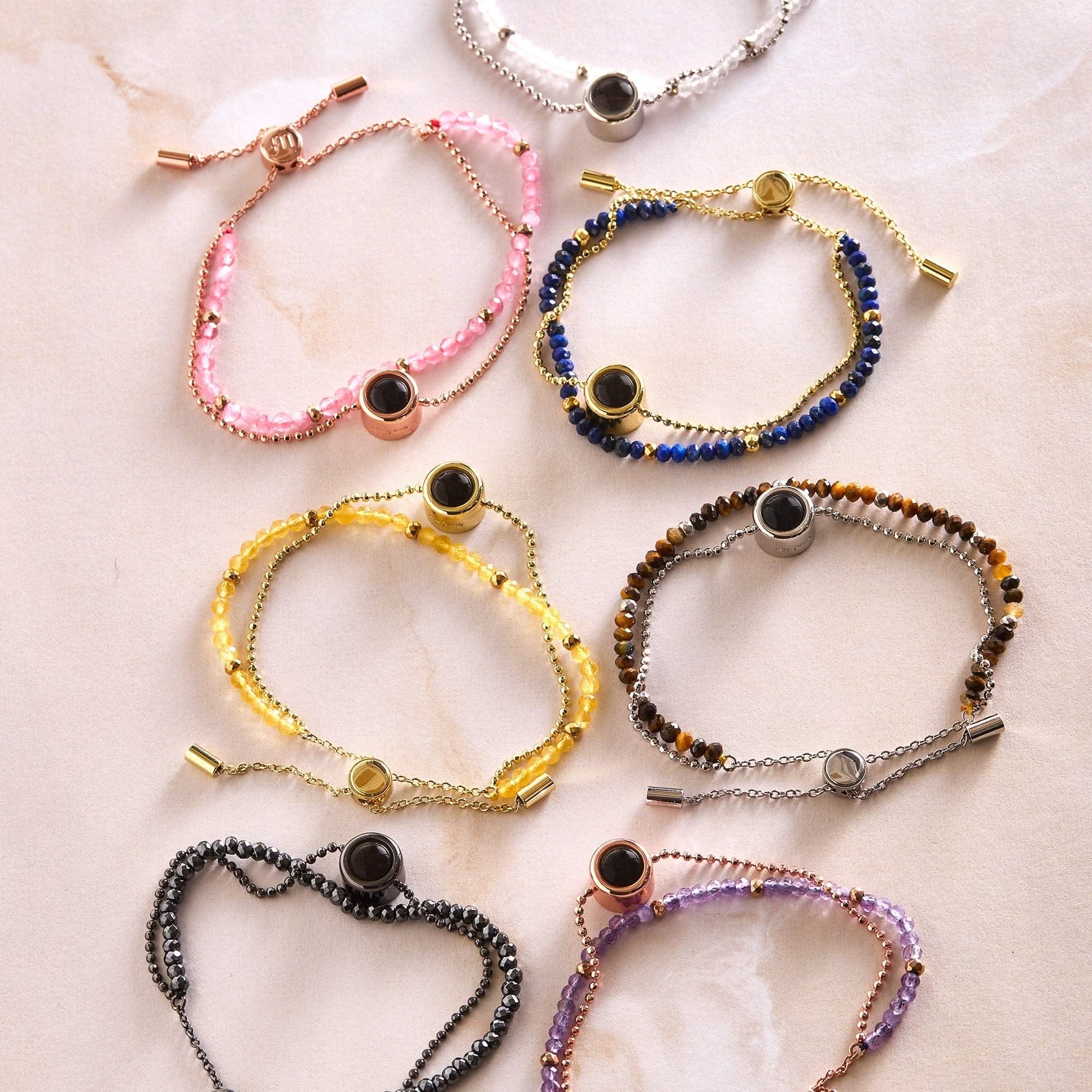 Pulsera de cristal personalizada