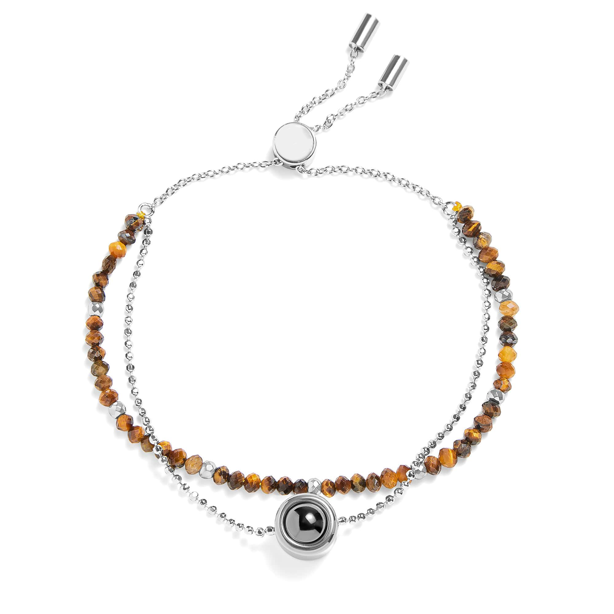 Pulsera de cristal personalizada