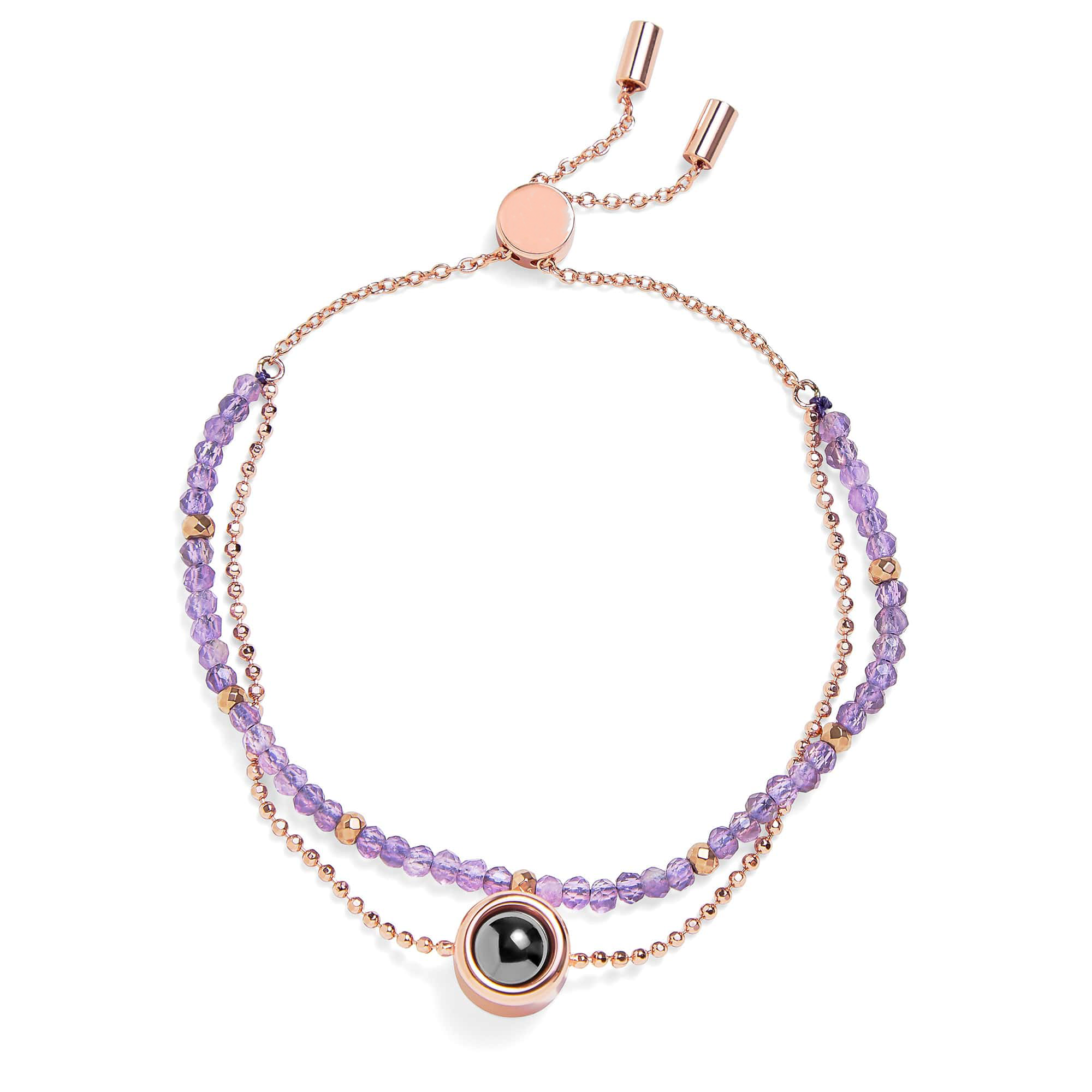 Pulsera de cristal personalizada
