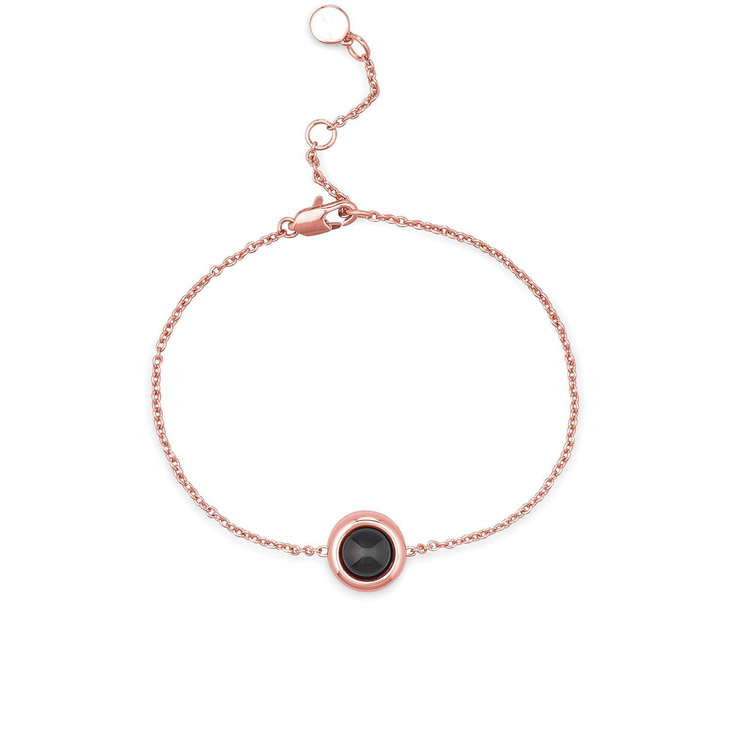 Pulsera con foto de cadena tipo cable personalizada