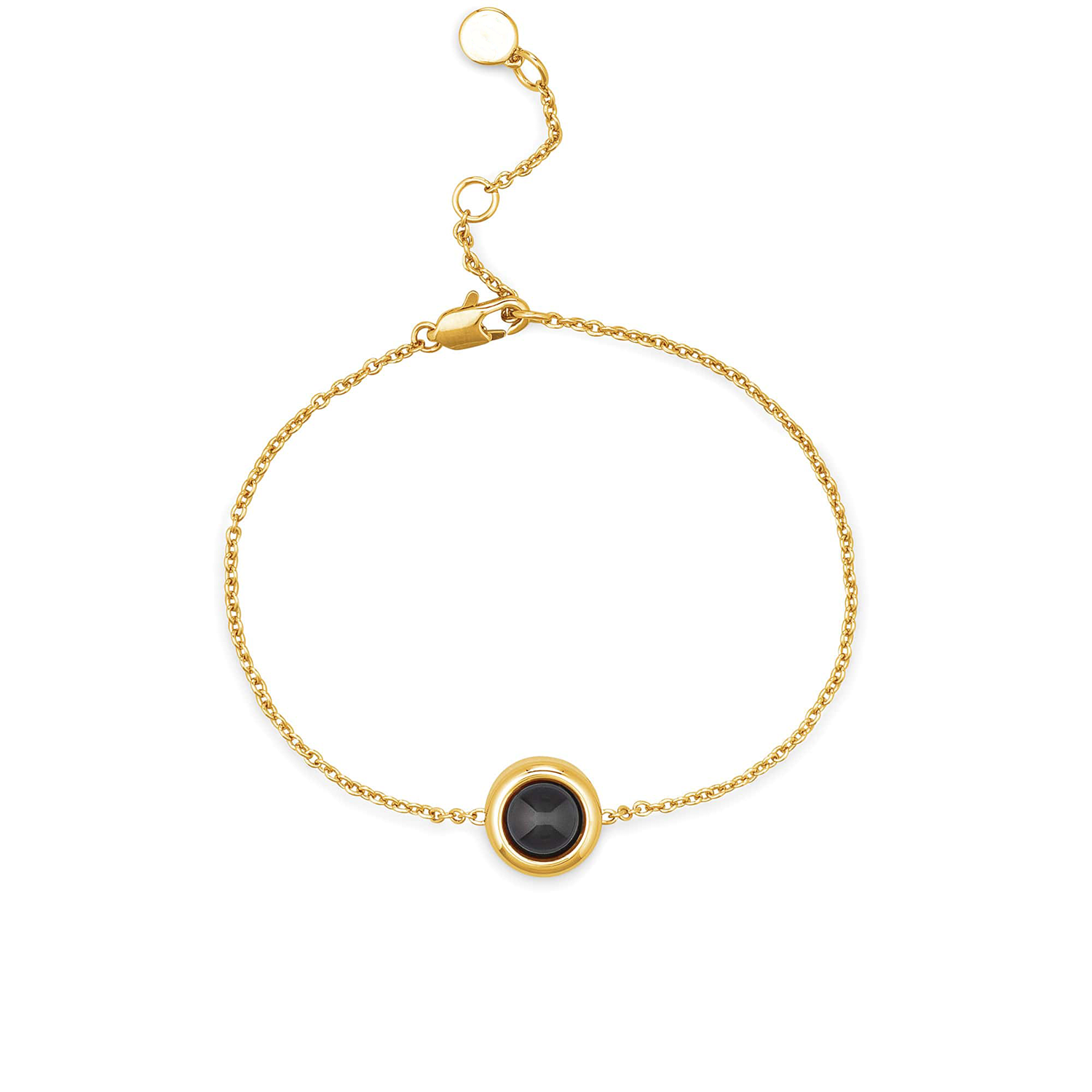 Pulsera con foto de cadena tipo cable personalizada