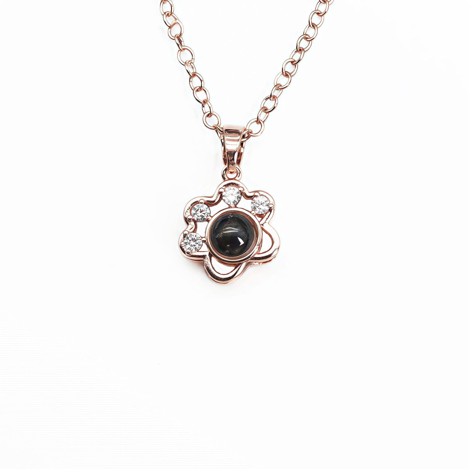 Collar de recuerdo personalizado en forma de pata de gato