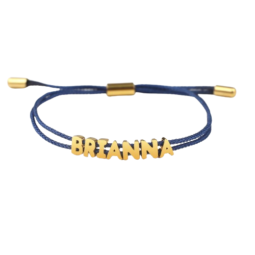 Pulsera personalizada ajustable con nombre