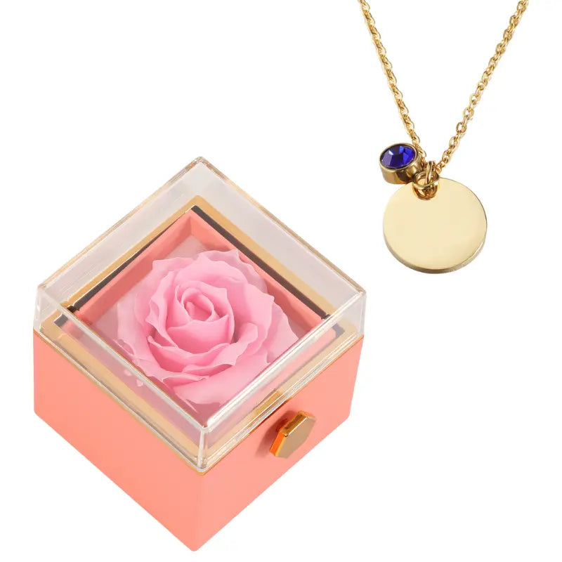 Coffret Rose Éternelle con disco personalizado