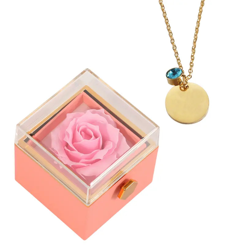 Coffret Rose Éternelle con disco personalizado