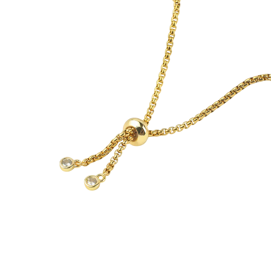 Pulsera personalizada con nombre Clover