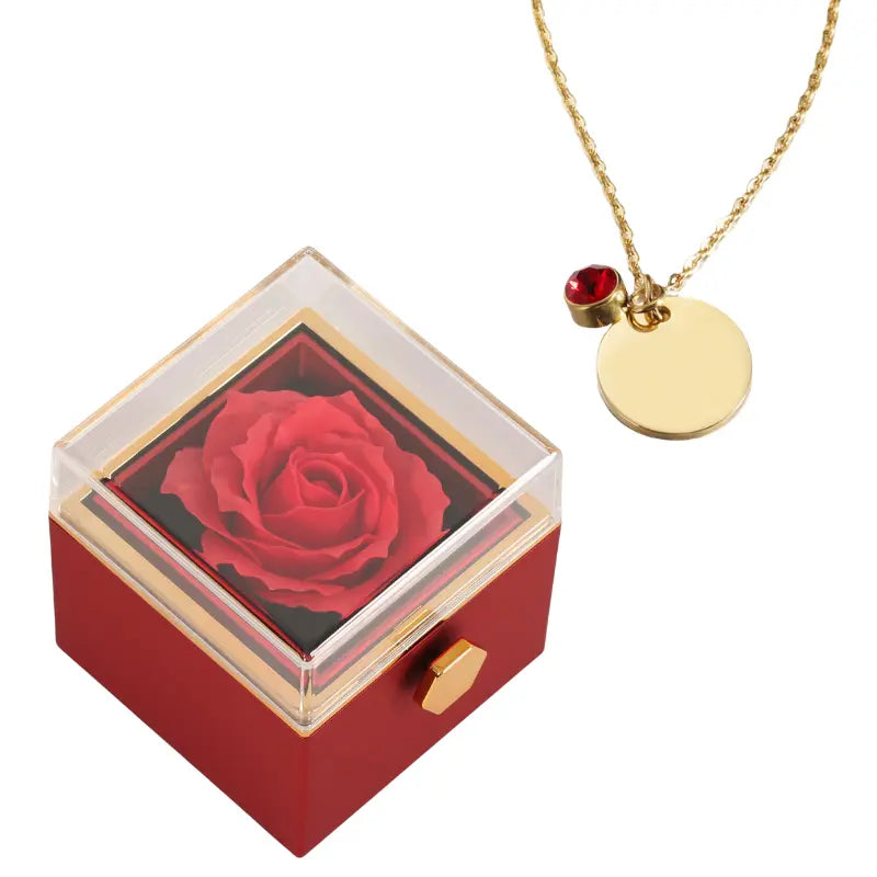 Coffret Rose Éternelle con disco personalizado