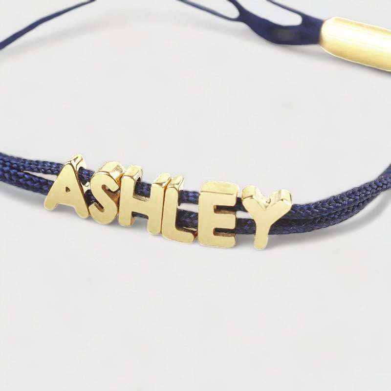 Pulsera personalizada ajustable con nombre