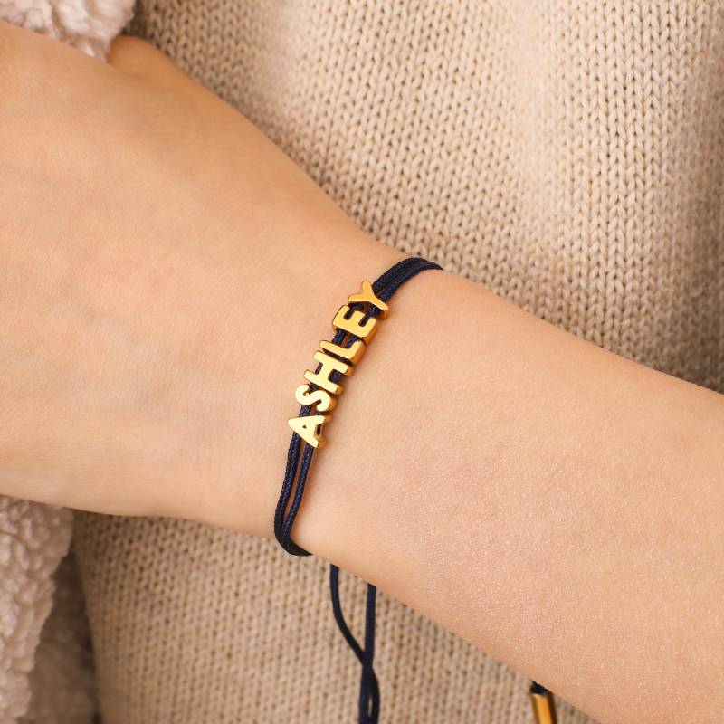 Pulsera personalizada ajustable con nombre