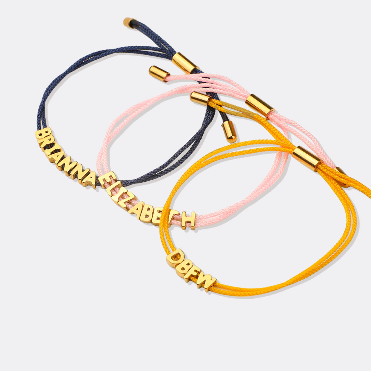 Pulsera personalizada ajustable con nombre