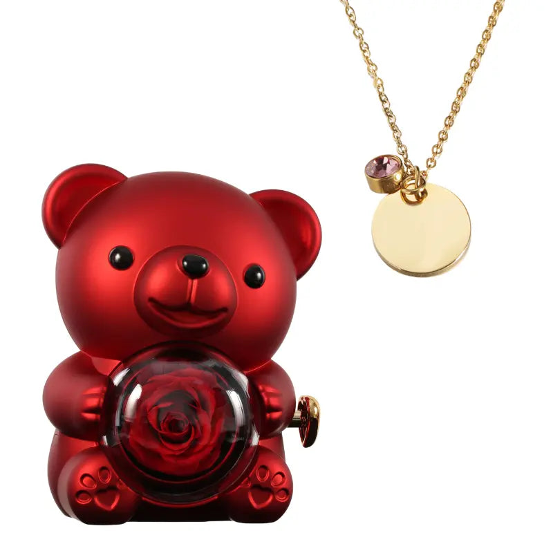 Nuestra Rose Éternelle avec Disque Personnalisé