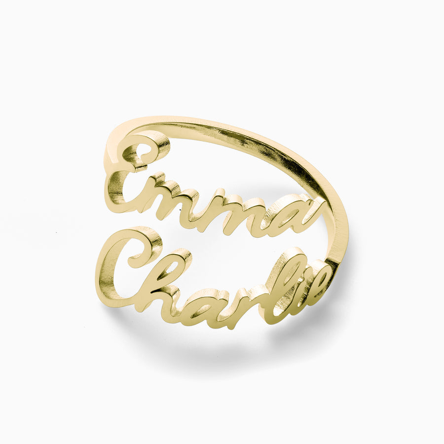 Anillo con nombre