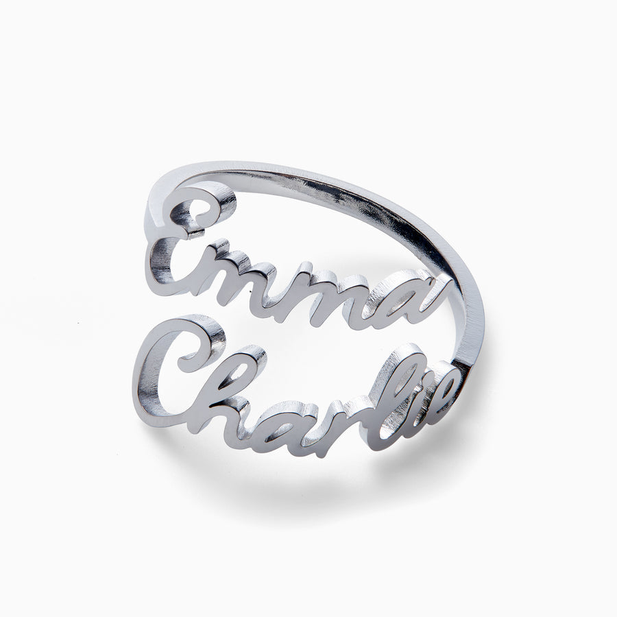 Anillo con nombre