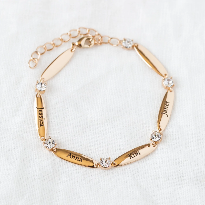 Pulsera personalizada con grabado