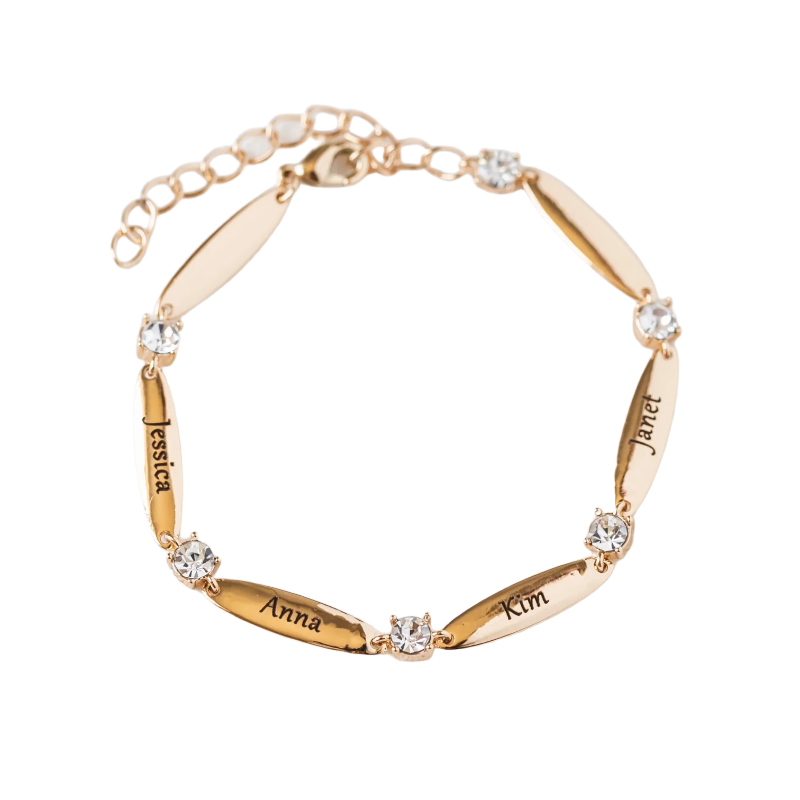 Pulsera personalizada con grabado