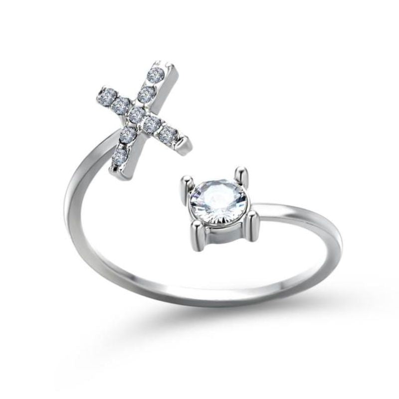 Nuestra Rose Éternelle avec Bague Initiale