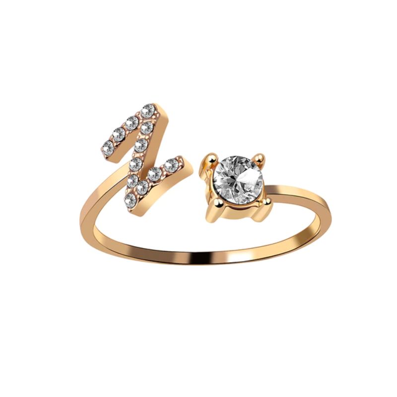 Nuestra Rose Éternelle avec Bague Initiale