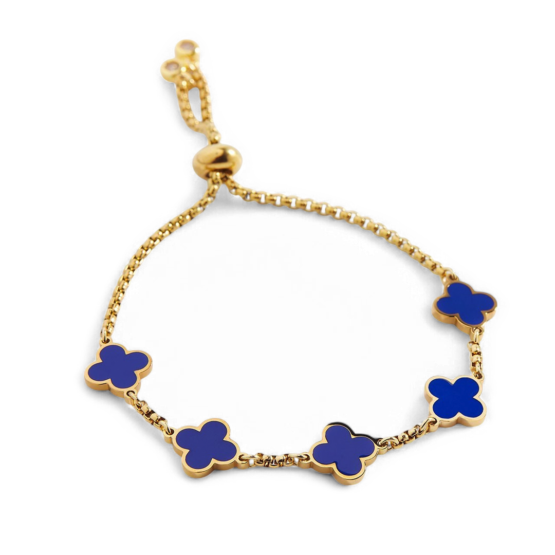 Pulsera esmaltada Trébol