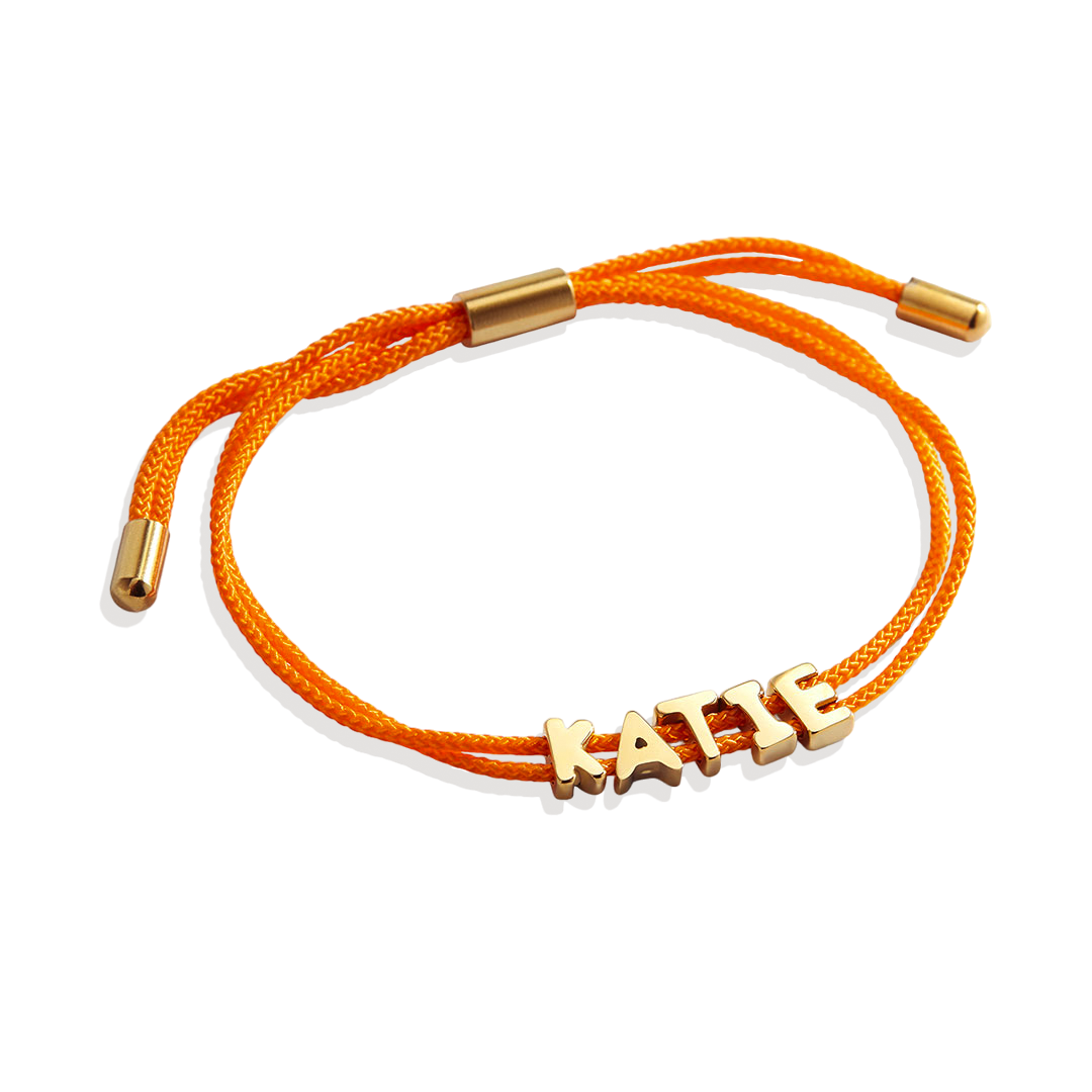 Pulsera personalizada ajustable con nombre