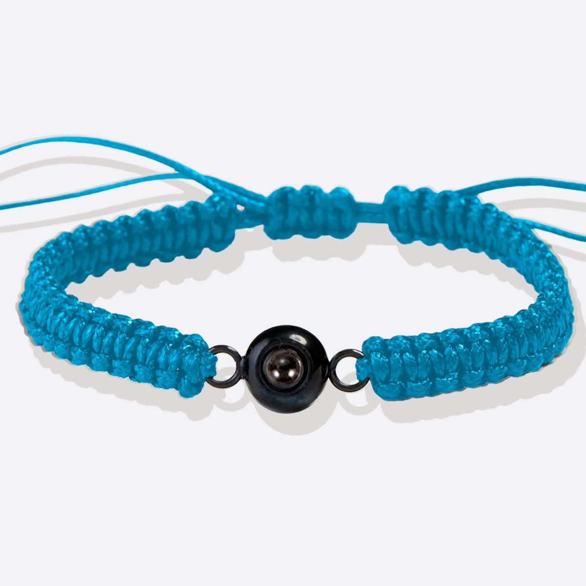 Pulsera trenzada personalizada con foto