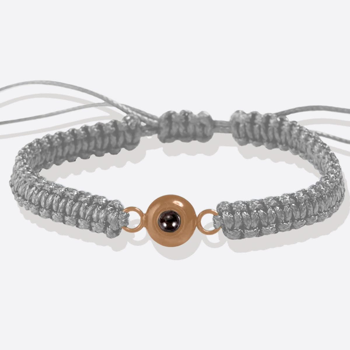 Pulsera trenzada personalizada con foto