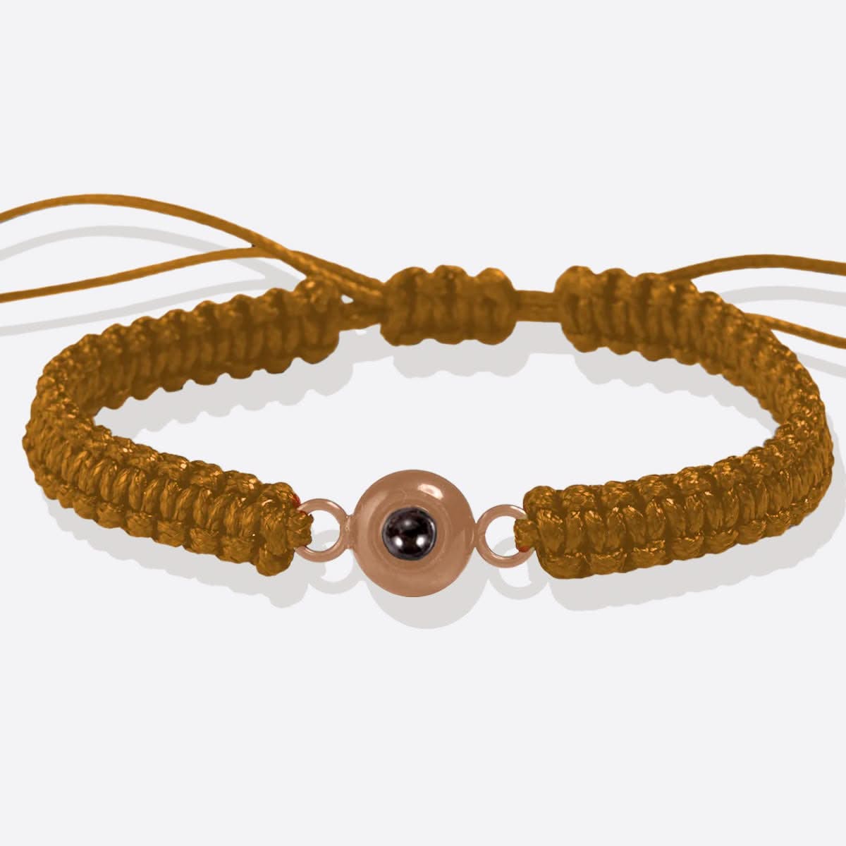 Pulsera trenzada personalizada con foto