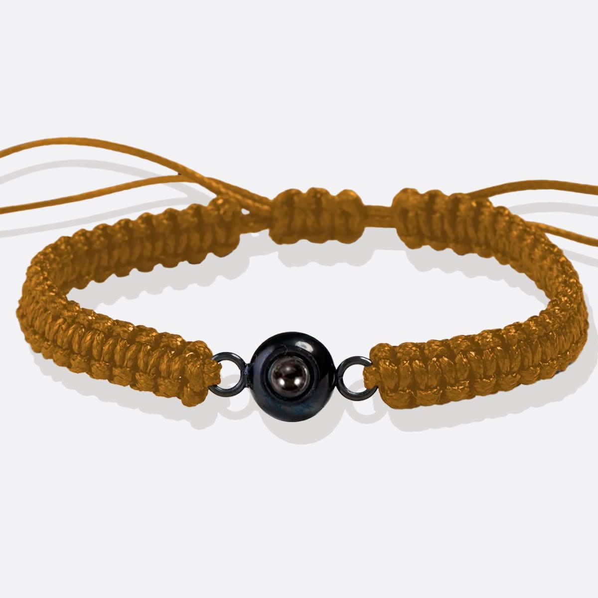 Pulsera trenzada personalizada con foto