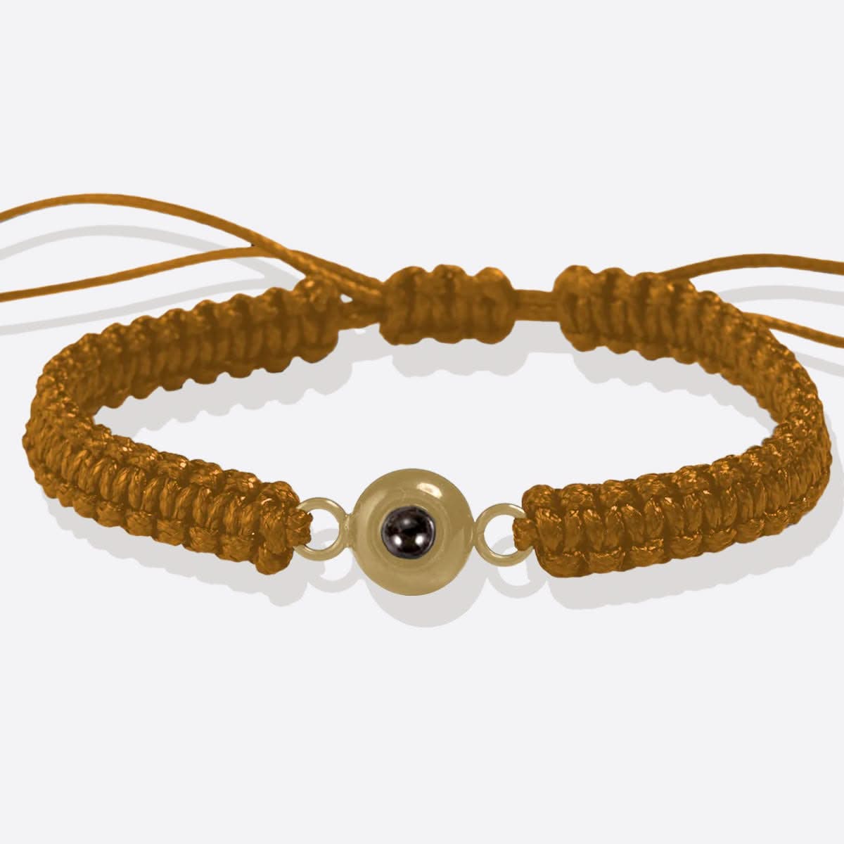 Pulsera trenzada personalizada con foto