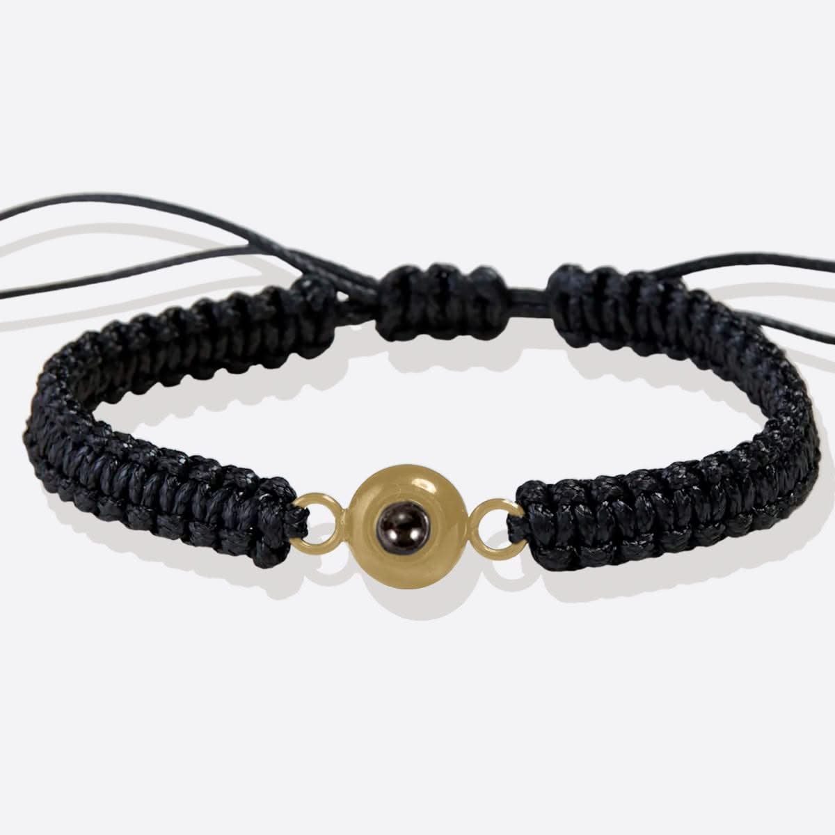 Pulsera trenzada personalizada con foto