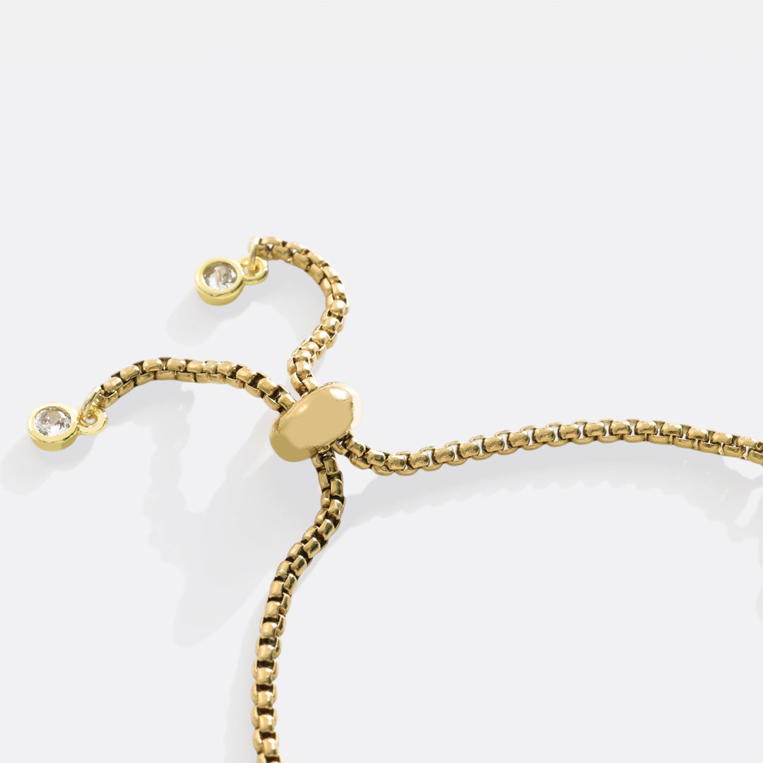 Pulsera esmaltada Trébol
