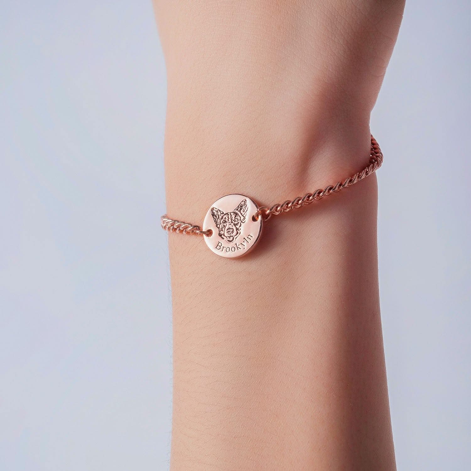 Pulsera con cara de mascota