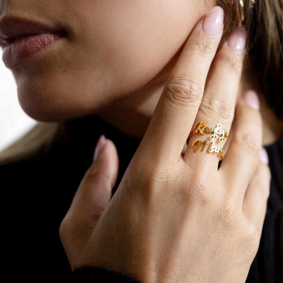 Anillo con nombre