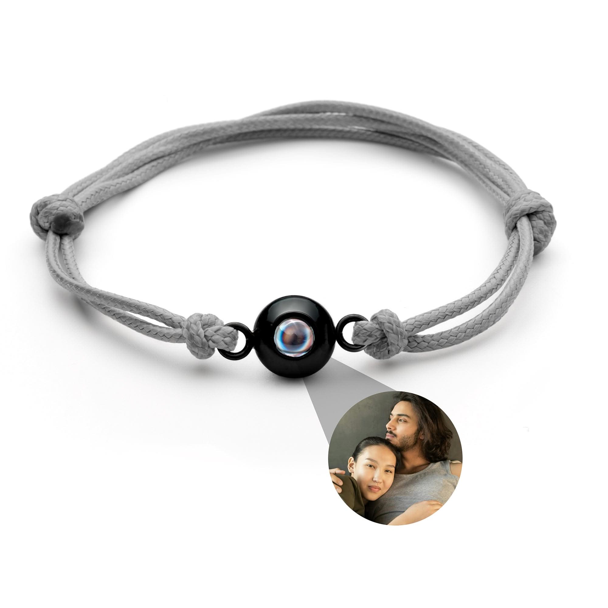 Pulsera con foto con tu foto - nudo marinero