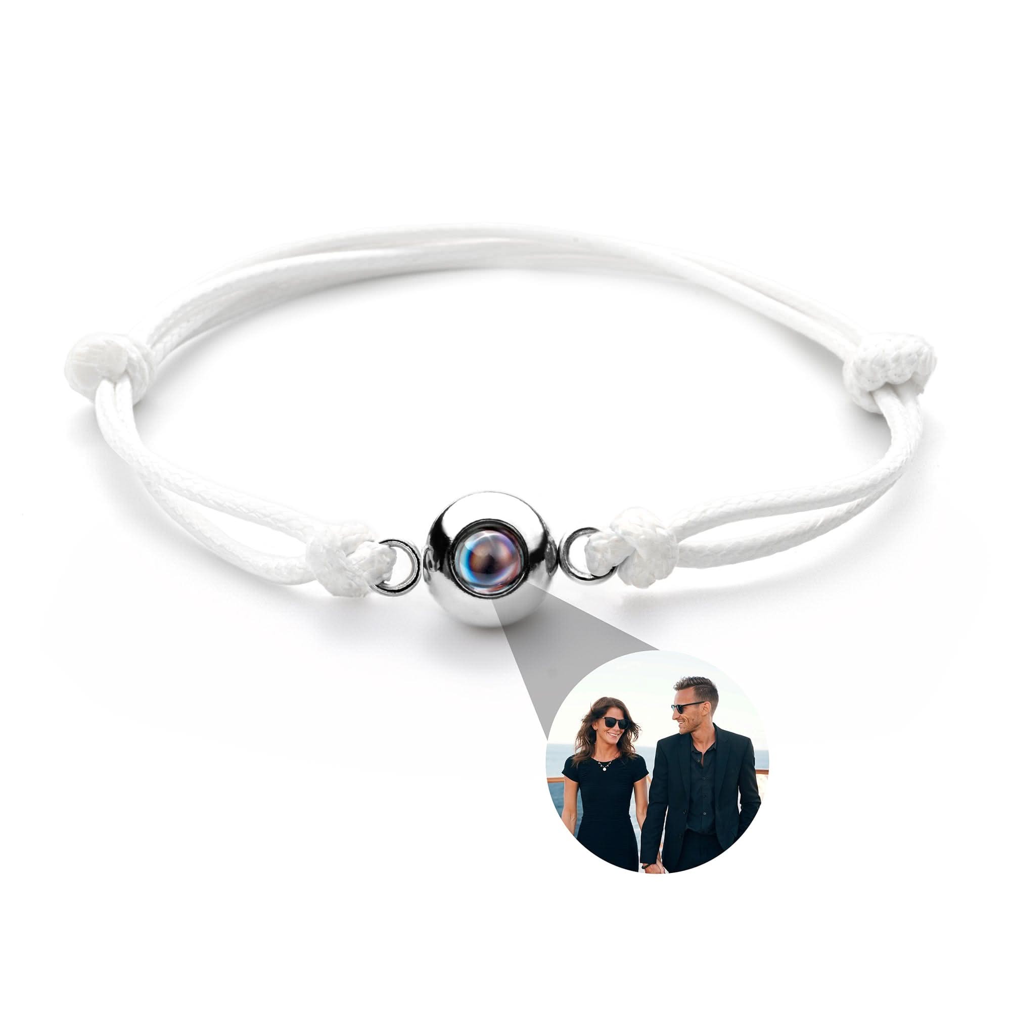 Pulsera con foto con tu foto - nudo marinero