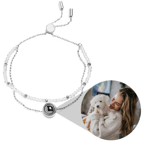 Pulsera de cristal personalizada