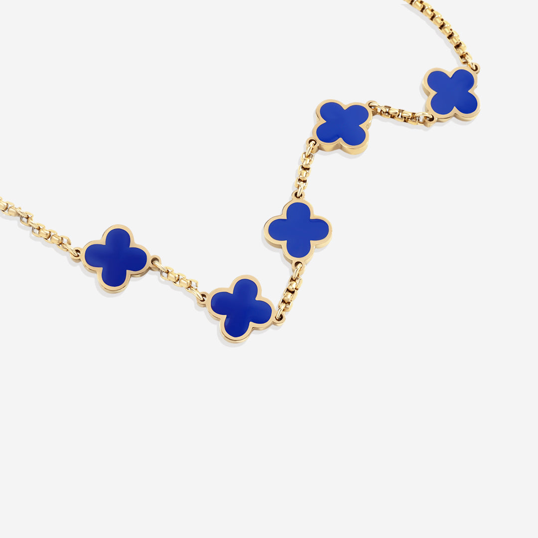 Pulsera esmaltada Trébol