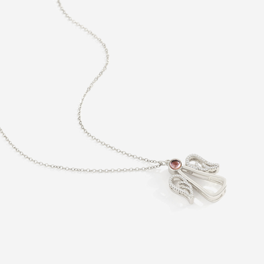 Collar personalizado Angel Photo Charm