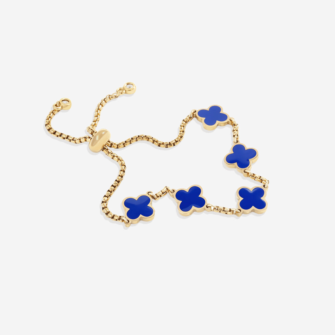 Pulsera esmaltada Trébol