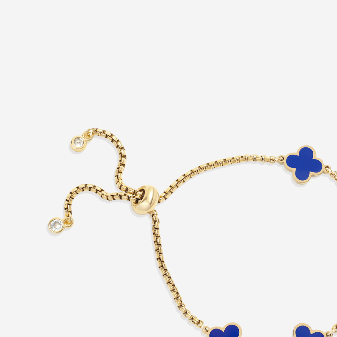 Pulsera esmaltada Trébol