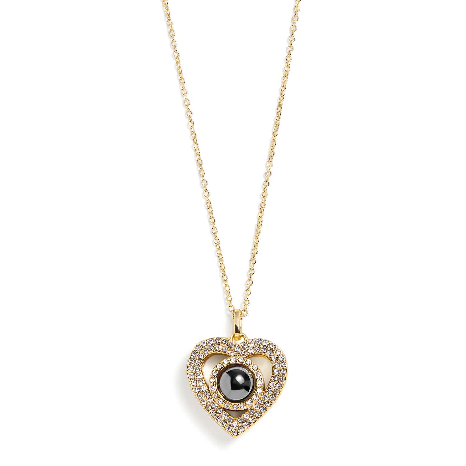 Collar Pavé Corazón Personalizado