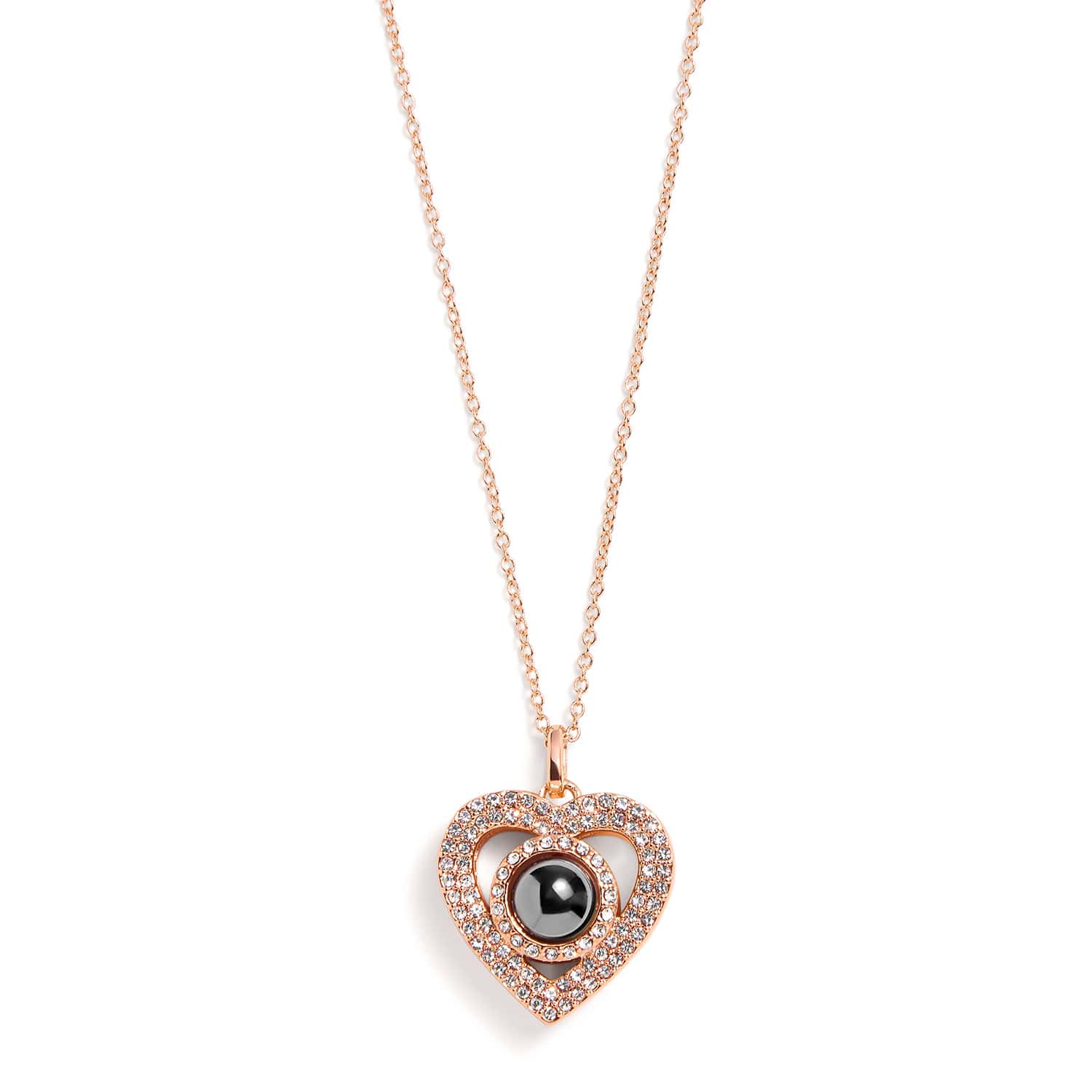 Collar Pavé Corazón Personalizado