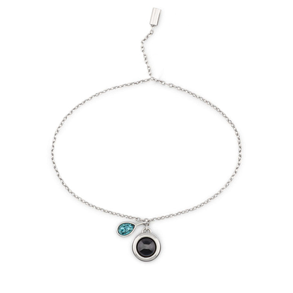 Pulsera deslizante personalizada con piedra de nacimiento