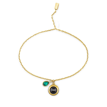 Pulsera deslizante personalizada con piedra de nacimiento