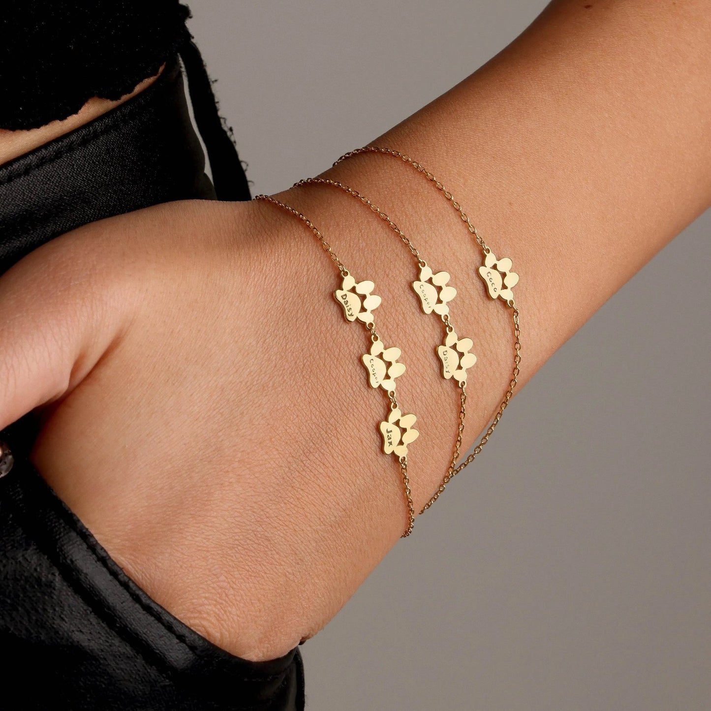 Pulsera Huellitas del Corazón™ | Personalizada