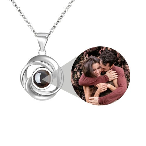 Collar personalizado con fotos en espiral- PJULAN®