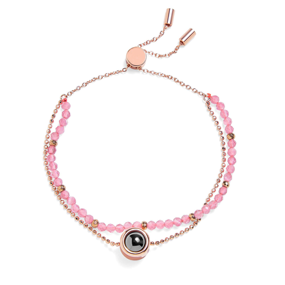 Pulsera de cristal personalizada