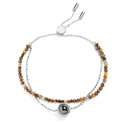 Pulsera de cristal personalizada