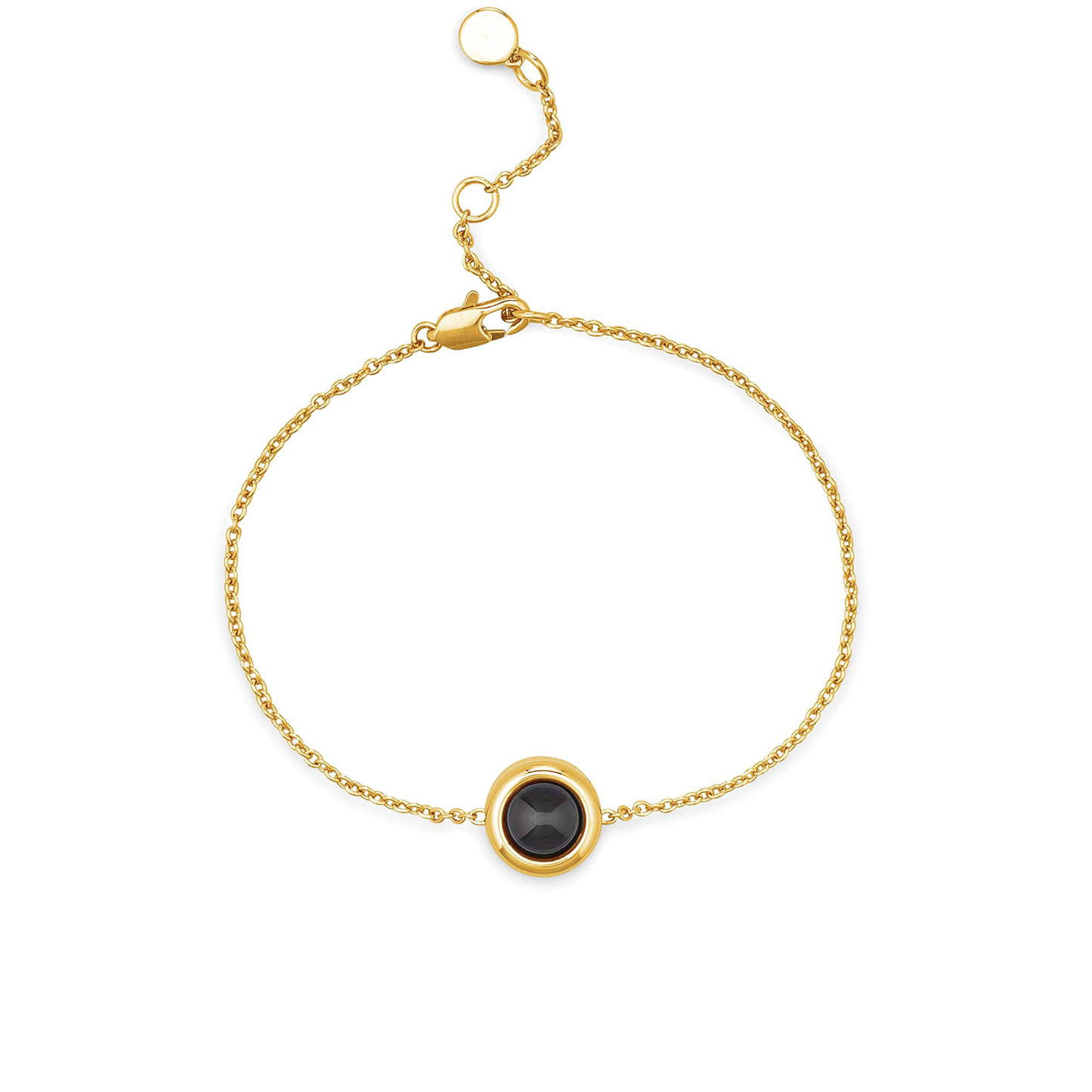 Pulsera con foto de cadena tipo cable personalizada