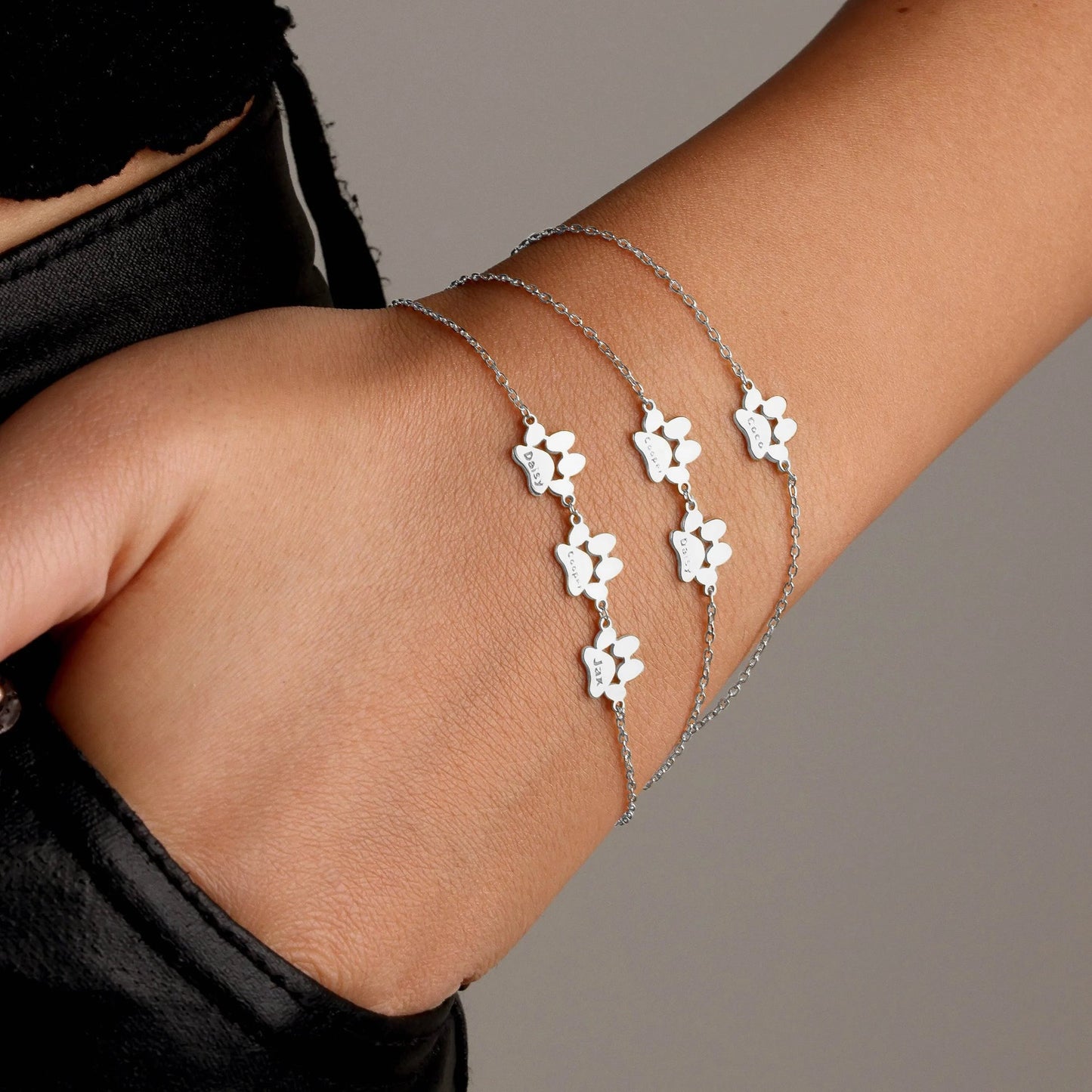 Pulsera Huellitas del Corazón™ | Personalizada